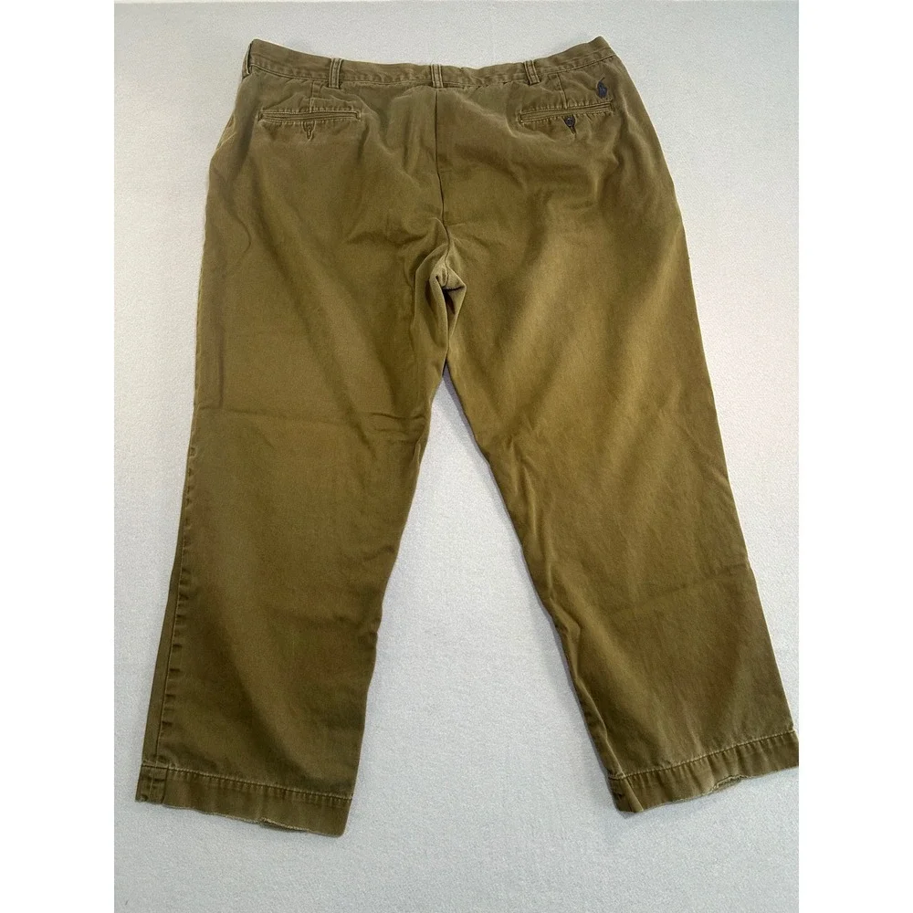 Polo Ralph Lauren Chino Pants Preston Mens 42x30 Brown Classic Fit Twill Trouser